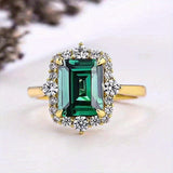 Agate Ring – Queen of Emerald