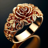 Ring with Flower
