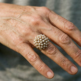 Ring with Pearl Ornaments