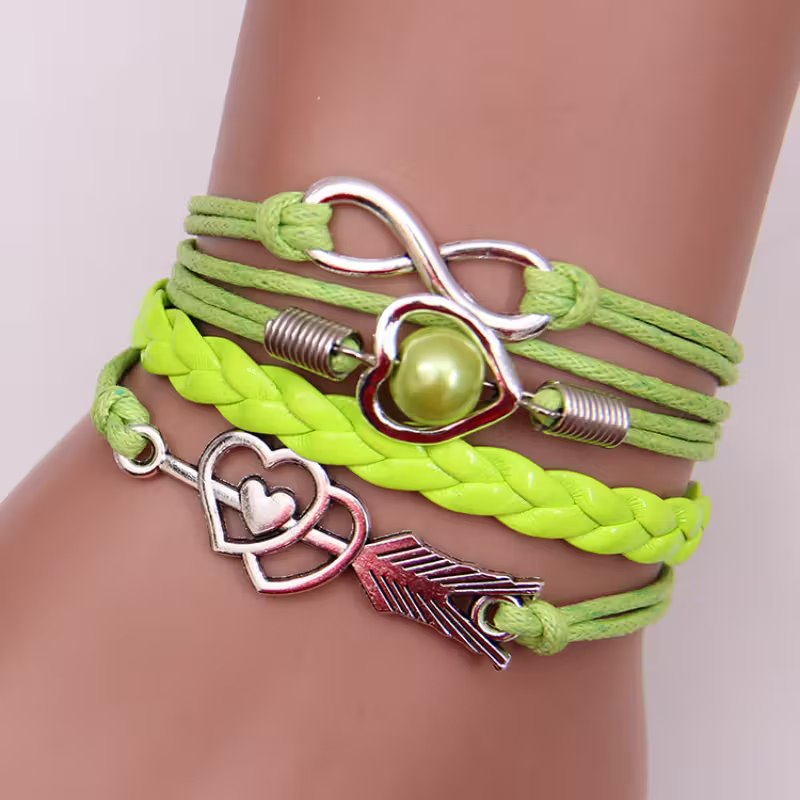 Retro Love Arch Bracelet