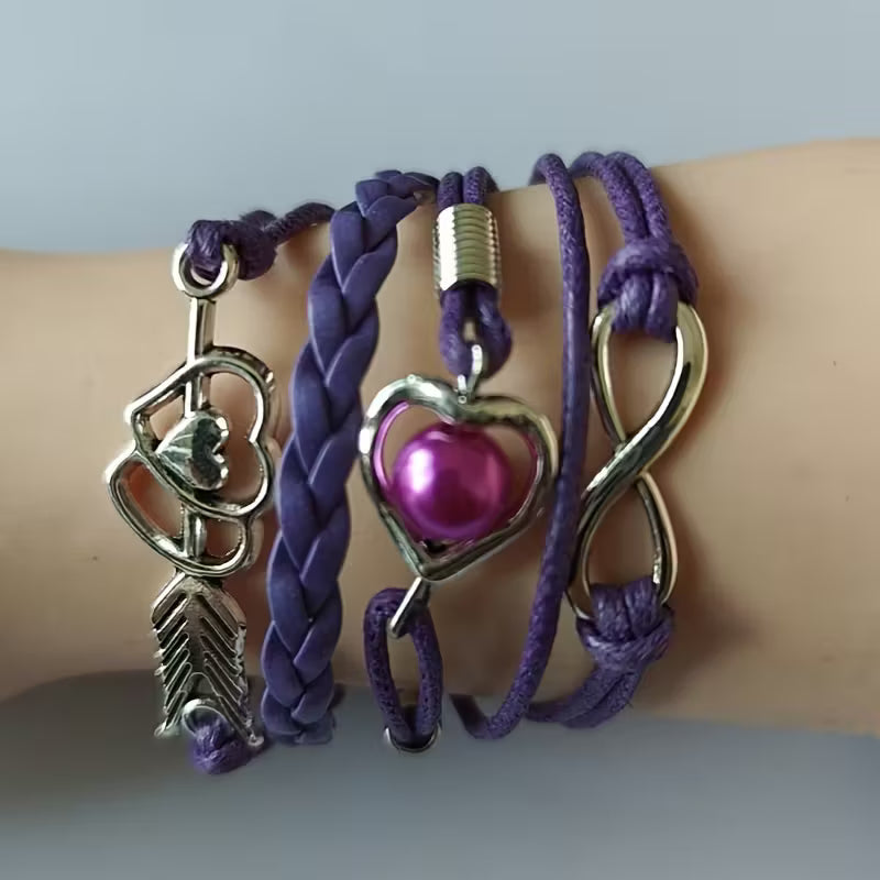 Retro Love Arch Bracelet