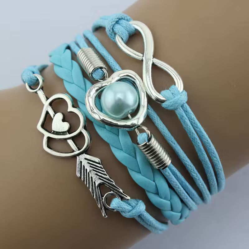 Retro Love Arch Bracelet