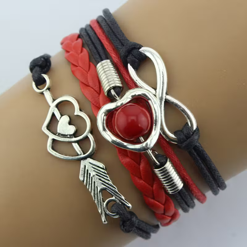 Retro Love Arch Bracelet