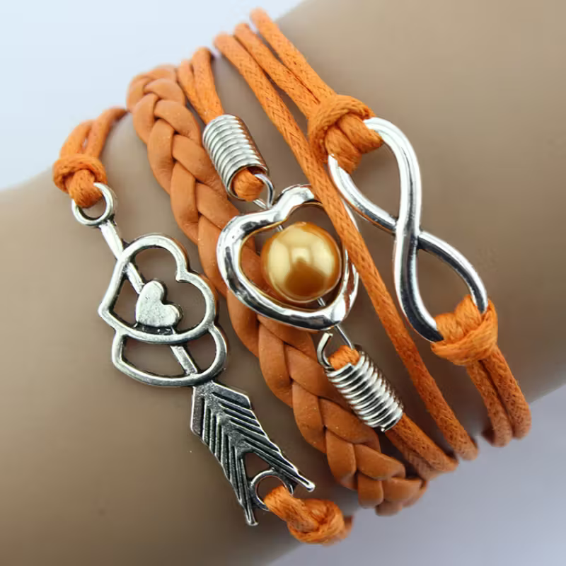 Retro Love Arch Bracelet