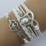 Retro Love Arch Bracelet