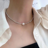 Retro Pearl Necklace