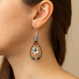 Retro Leather Earrings