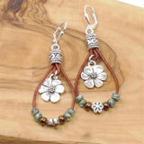 Retro Leather Earrings