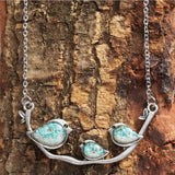 Retro Silver Necklace