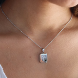 Retro Silver Necklace