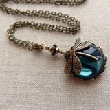 Retro Dragonfly Pendant