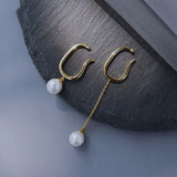 Kindred Pearl Cuff Earrings