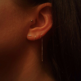 Ena Sol Chain Earrings