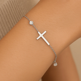 Silver Faith Bracelet