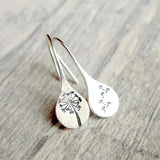 Silver Pearl Earrings