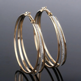 Silver Retro Earrings