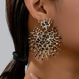 Vintage Earrings with Spikes