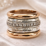Vintage Layered Gold Ring
