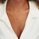 Layered Necklace with Janie Elements