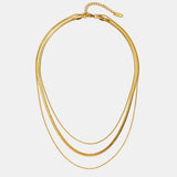Multi-Layered Gold Necklace