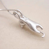 Playful Silver Necklace 925