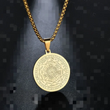Triton Angel Six Stars Locket Pendant