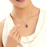 Verena Amethyst Pendant