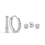 Dara Brillant Earring Set with Stones