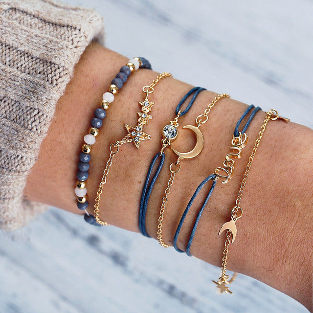 Luxury Shimmering Bracelet Set