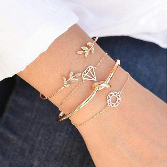 Luxury Shimmering Bracelet Set