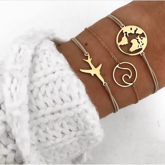 Luxury Shimmering Bracelet Set