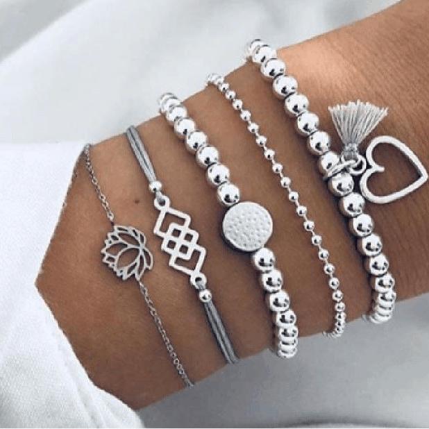 Luxury Shimmering Bracelet Set