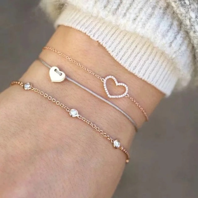 Luxury Shimmering Bracelet Set