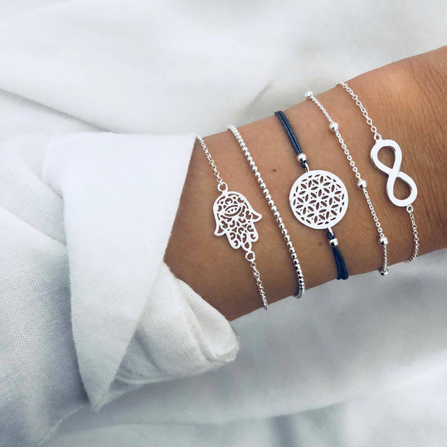 Luxury Shimmering Bracelet Set