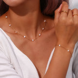Stainless Steel Gift Set: Necklace & Bracelet