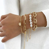 Gold Daisy Bracelets