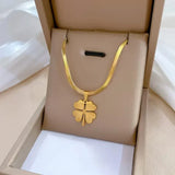 Trifolium Gold Necklace