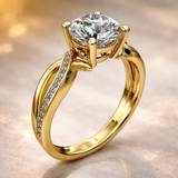 Gold Eternal Shine Ring