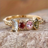 Gold Ring in Oriental Style