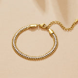 Layered Adison Crystal Bracelet