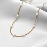 Nura Pearl 18K Gold Necklace