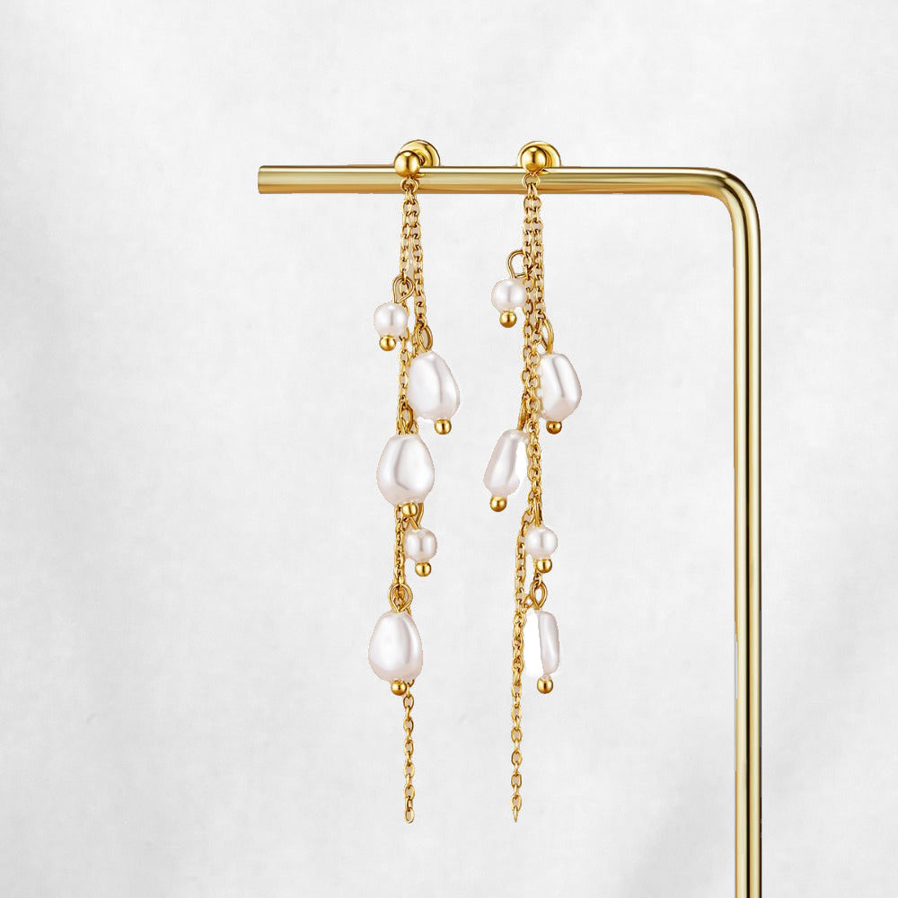 Penelope Pearl Drop Earrings