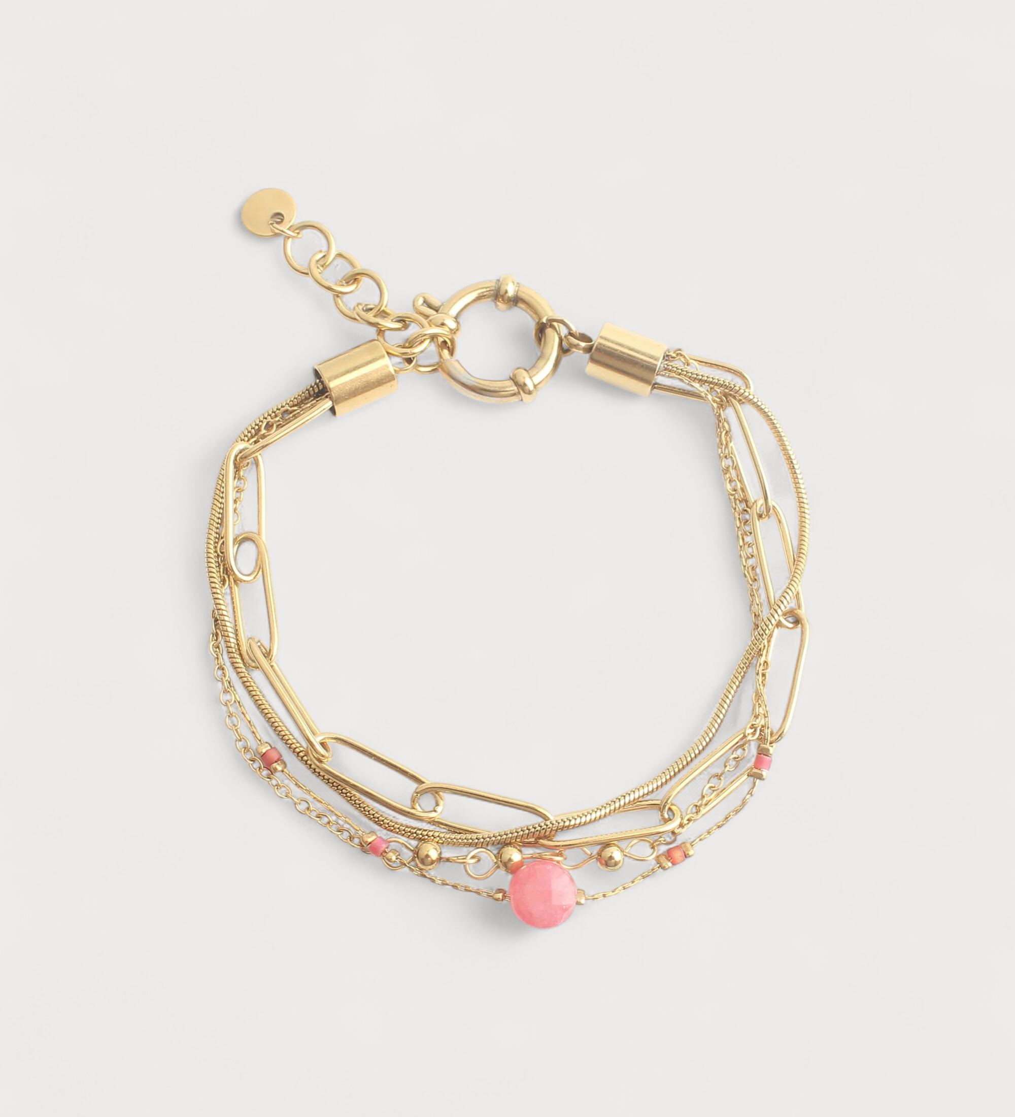 Eloise - 4-Layer Natural Stone Bracelet