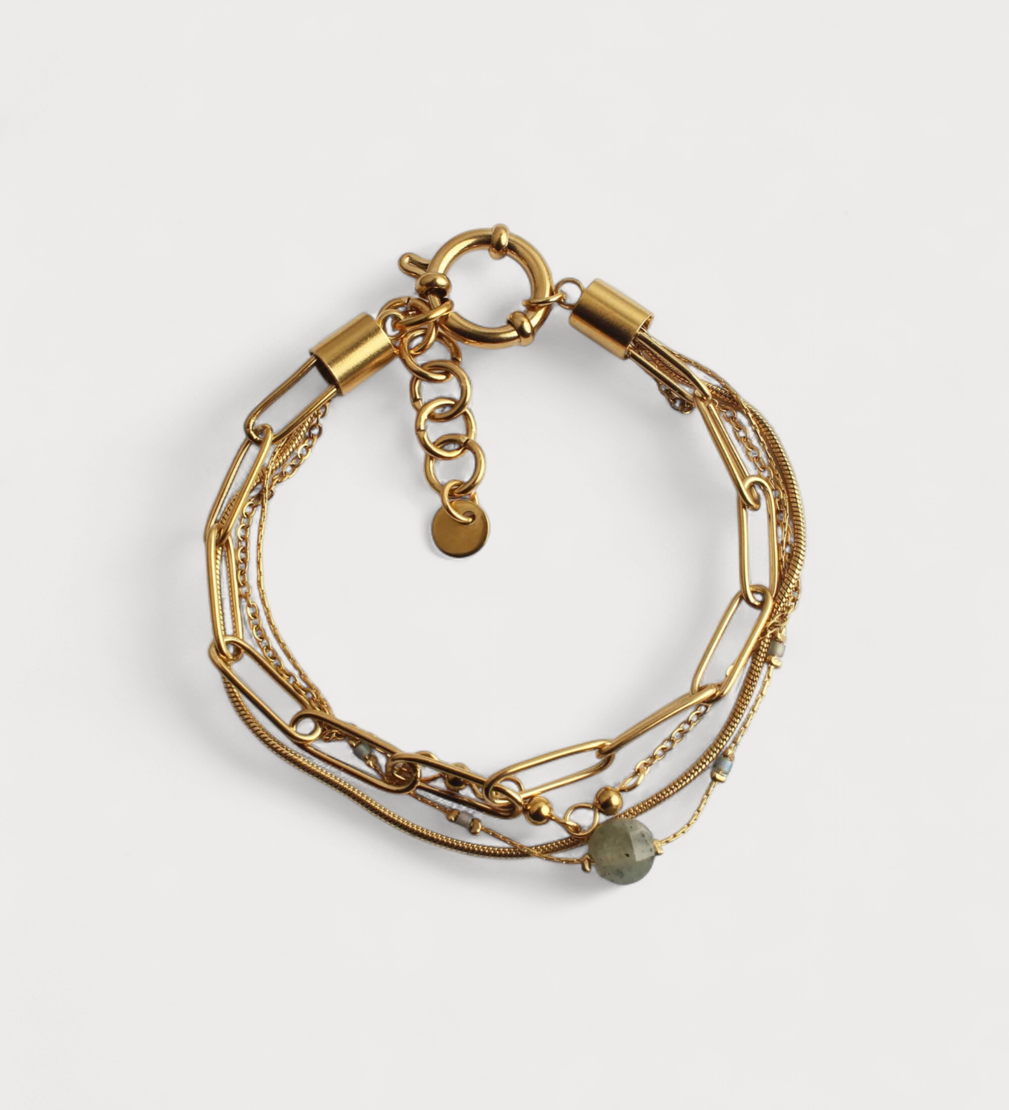 Eloise - 4-Layer Natural Stone Bracelet