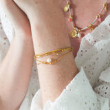 Eloise - 4-Layer Natural Stone Bracelet