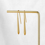 Zia Gold Drop Earrings