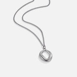 Zola Geometric Silver Necklace